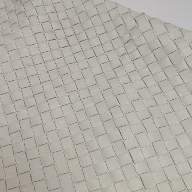 Bottega Veneta Hobo Bag Lambskin leather Milk White 48cm