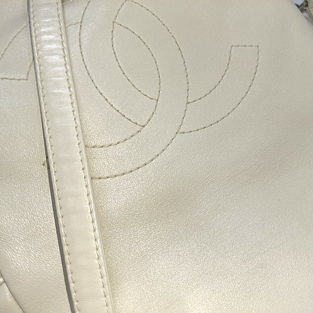 Chanel In Seoul Backpack Chalk White Calfskin Leather, 2015-2016