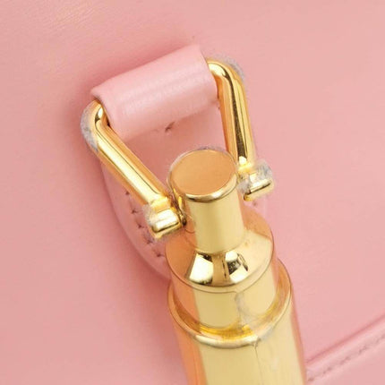 Gucci Jackie 1961 Small Leather Bag with Adjustable Strap Size Pink