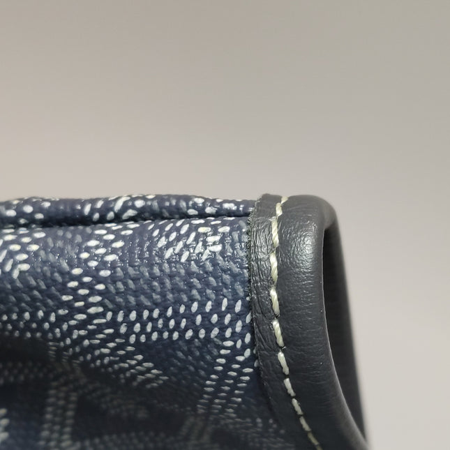 Goyard Saint Louis PM Tote 2018 Medium Grey Goyardine Canvas