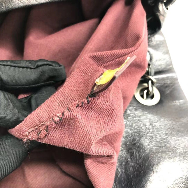 Chanel Duma Quilted Mountain Backpack Lambskin Leather Black Silver Hardware, 2015-2016