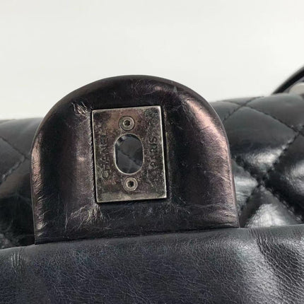 Chanel Duma Quilted Mountain Backpack Lambskin Leather Black Silver Hardware, 2015-2016