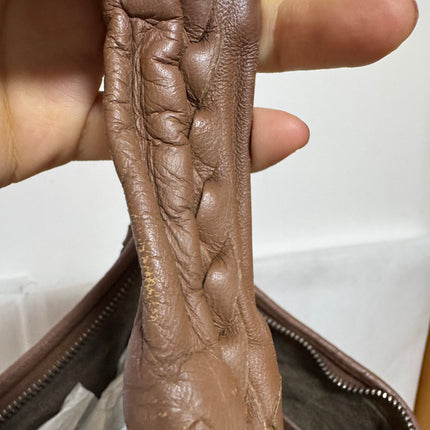 Bottega Veneta Intrecciato Hobo Bag Medium Brown Lambskin leather 40cm