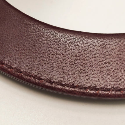 Lady Dior Large Bag Burgundy Lambskin Cannage Leather