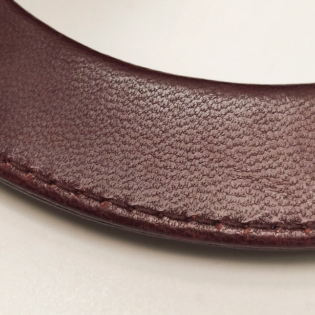 Lady Dior Large Bag Burgundy Lambskin Cannage Leather