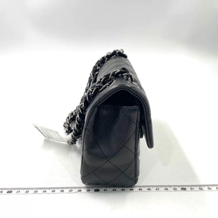 Chanel Classic Flap Mini Black Lambskin Silver Hardware 2011-12