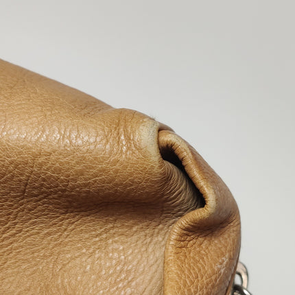 Dior Flight Medium Tan Brown Calfskin Leather Shoulder Bag