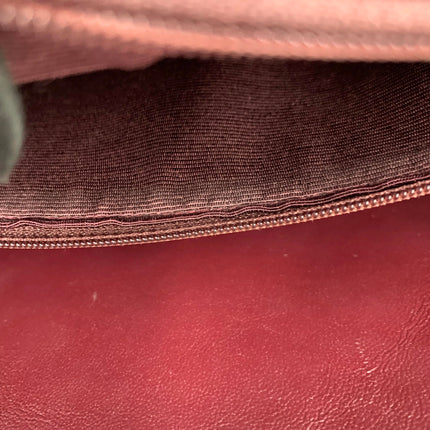 Chanel 1996 Vintage Classic Maxi Flap Black Lambskin Leather Giant CC 24 Gold Hardware