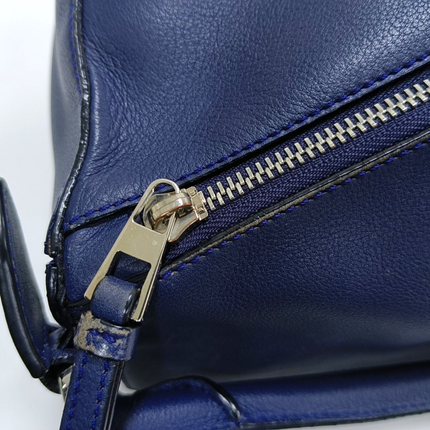 Loewe Puzzle Small Navy Calfskin leather bag