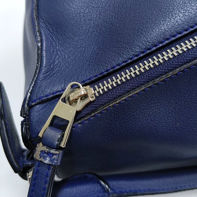 Loewe Puzzle Small Navy Calfskin leather bag