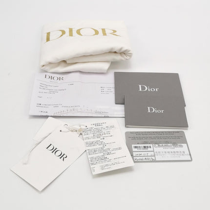 Dior Saddle 2020 Medium Grained Calfskin Leather Bag Black