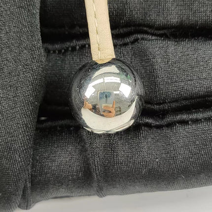 Sold Chanel Deauville Chain Shoulder Bag Beige Raffia and Tweed