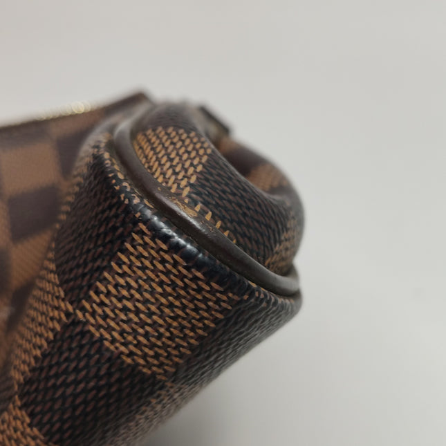 Louis Vuitton Eva Brown Damier Ebene Monogram Shoulder Bag with Strap