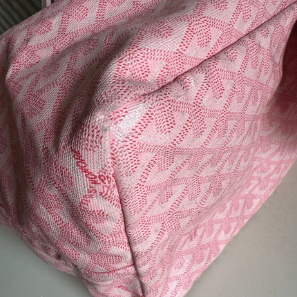 Goyard 2009 Special Edition Pink Saint Louis GM Large Tote
