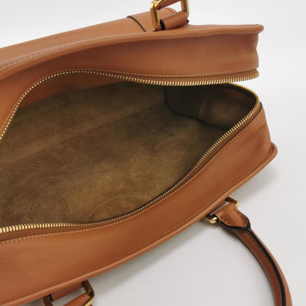 Loewe x Star Wars Amazona Medium 36 Tan Brown Stamps Leather With Strap