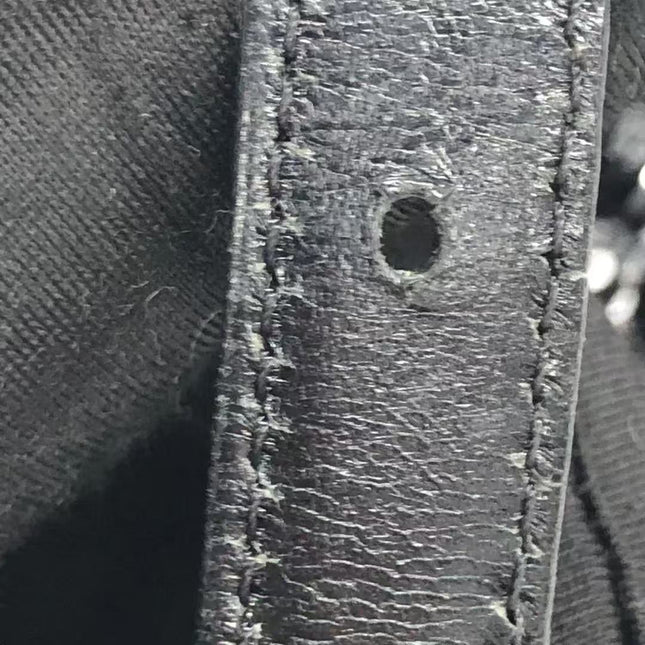 FENDI Mini Bucket White Heart Shaped Sequin Black Bag