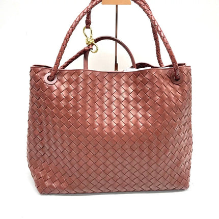 Bottega Veneta Andiamo Large Milk Chocolate Brown Handbag