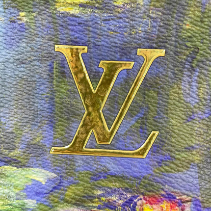 Louis Vuitton x Jeff Koons Speedy 30 Monet Water Lilies Top Handle Bag