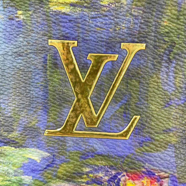 Louis Vuitton x Jeff Koons Speedy 30 Monet Water Lilies Top Handle Bag