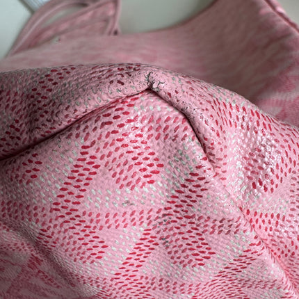 Goyard 2009 Special Edition Pink Saint Louis GM Large Tote