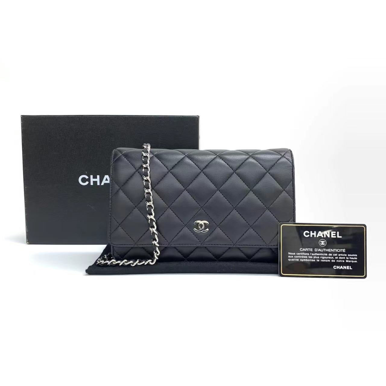 Sold Chanel Wallet On Chains WOC Timeless/ Classic Black