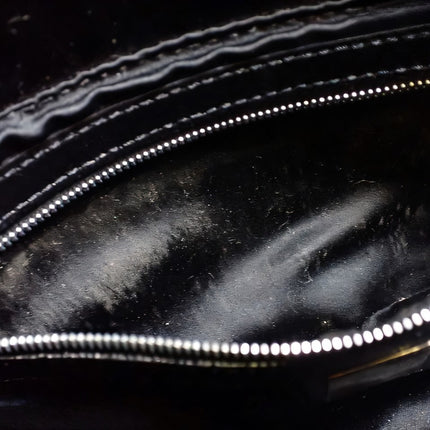 Fendi Baguette with Black Swan Feather-like sequin rufffles RARE