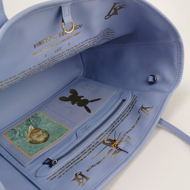 Louis Vuitton x Jeff Koons Masters Van Gogh Neverfull MM Tote Medium