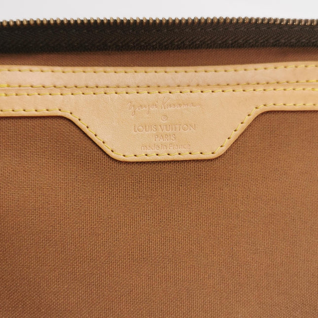 Louis Vuitton Kusama Town Speedy 30 Yellow Top Handle Bag