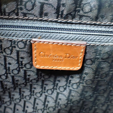 Sold Dior Street Chic Hobo Leopard Print Pony-hair Calfskin