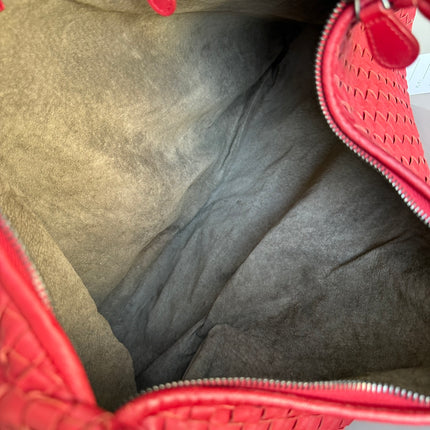 Bottega Veneta Veneta Hobo Maxi Dark Red Leather 51cm