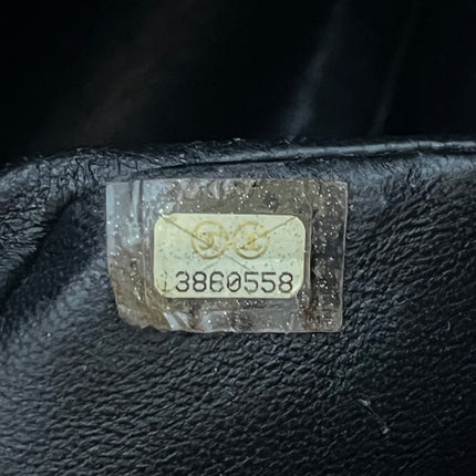 Chanel Classic Flap Maxi Black Caviar Leather Single Flap with Gold Hardware