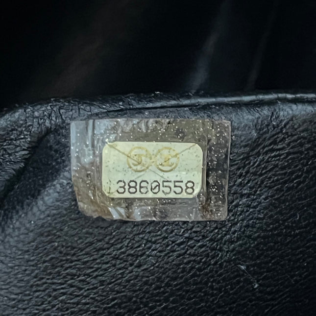 Chanel Classic Flap Maxi Black Caviar Leather Single Flap with Gold Hardware