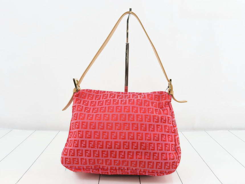Sold Fendi Mamma Baguette Pink Zucchino Monogram