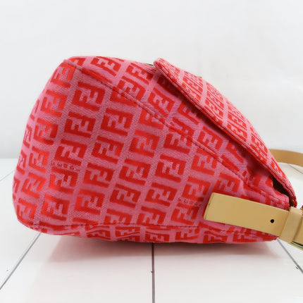 Sold Fendi Mamma Baguette Pink Zucchino Monogram