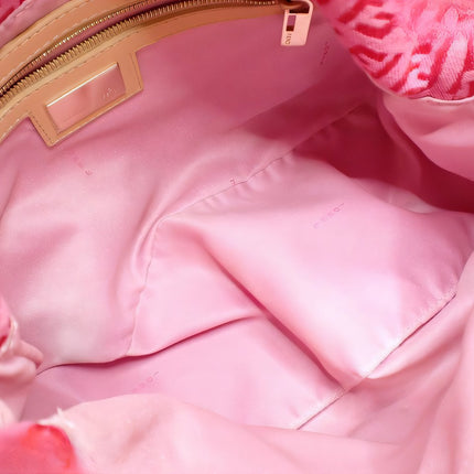 Sold Fendi Mamma Baguette Pink Zucchino Monogram