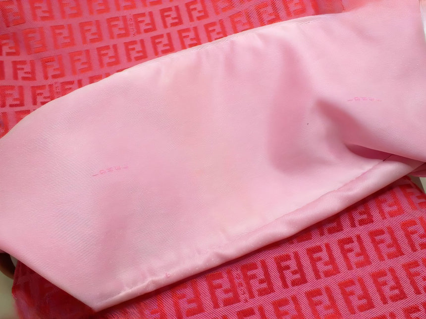 Sold Fendi Mamma Baguette Pink Zucchino Monogram