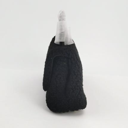 Chanel Coco Handle Small Black Shearling Gold Hardware, 2017