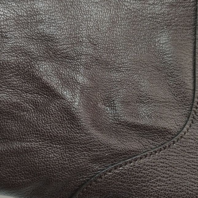 Gucci Jackie by Demna Soft Brown Lambskin Leather Silver Hardware