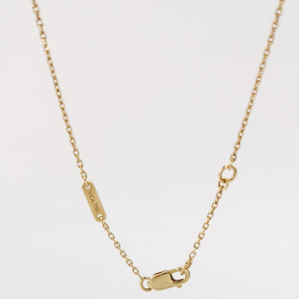Van Cleef & Arpels Necklace Sweet Alhambra pendant 18k Yellow Gold Mother of Pearl