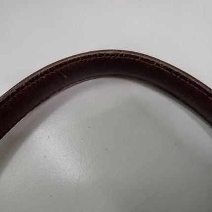 Hermes Kelly 35 Vintage Brown Box Calfskin Leather Gold Hardware 1995 With Strap Lock Key n Clochette