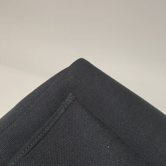 Hermes Herbag 31 Black Canvas Gold Hardware Crossbody Bag