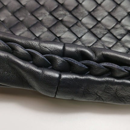 Bottega Veneta Hobo Maxi Midnight Navy Black leather 50cm