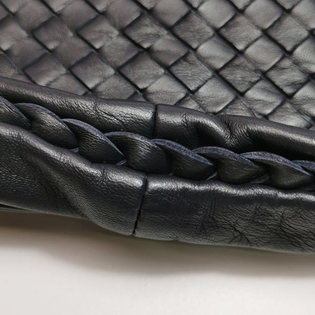 Bottega Veneta Hobo Maxi Midnight Navy Black leather 50cm