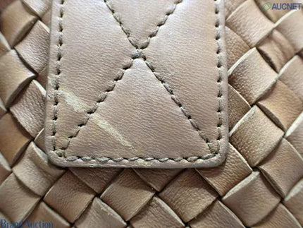 Bottega Veneta Cabat PM Intreccio Leather Tote Bag Chocolate Brown 32cm