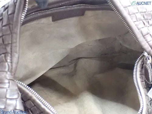 Bottega Veneta Belly Hobo Intreccio Leather Dark Chocolate Brown Large 50cm