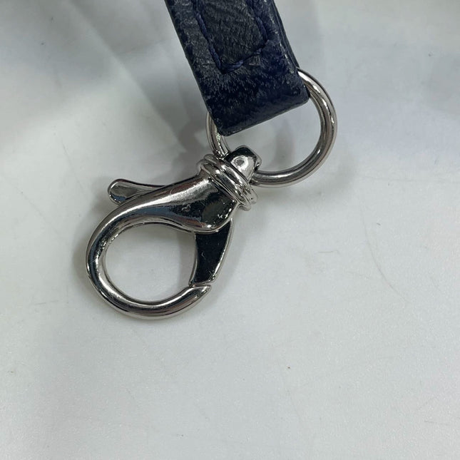 Chanel Deauville Tote Medium Navy Denim Top Handle