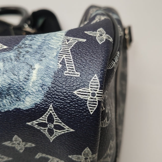 Louis Vuitton x Chapman Brothers Keepall 45 Bandouliere Lion Navy