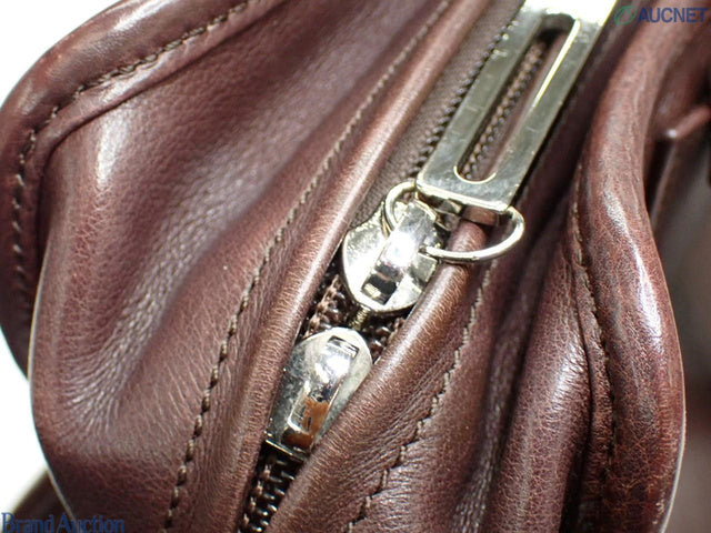 Loewe Amazona 28 in Brown Calfskin Leather and Silver-tone Hardware-Luxbags