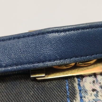 Chanel Le Boy Bag Small Denim Patchwork Gold Hardware 2014-15