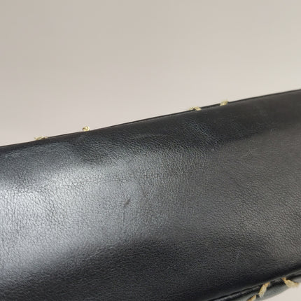 Chanel Wild Stitch Flap Beige Leder mit Nahtdetail